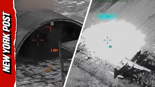 CENTCOM releases footage of US striking the Iranian regime