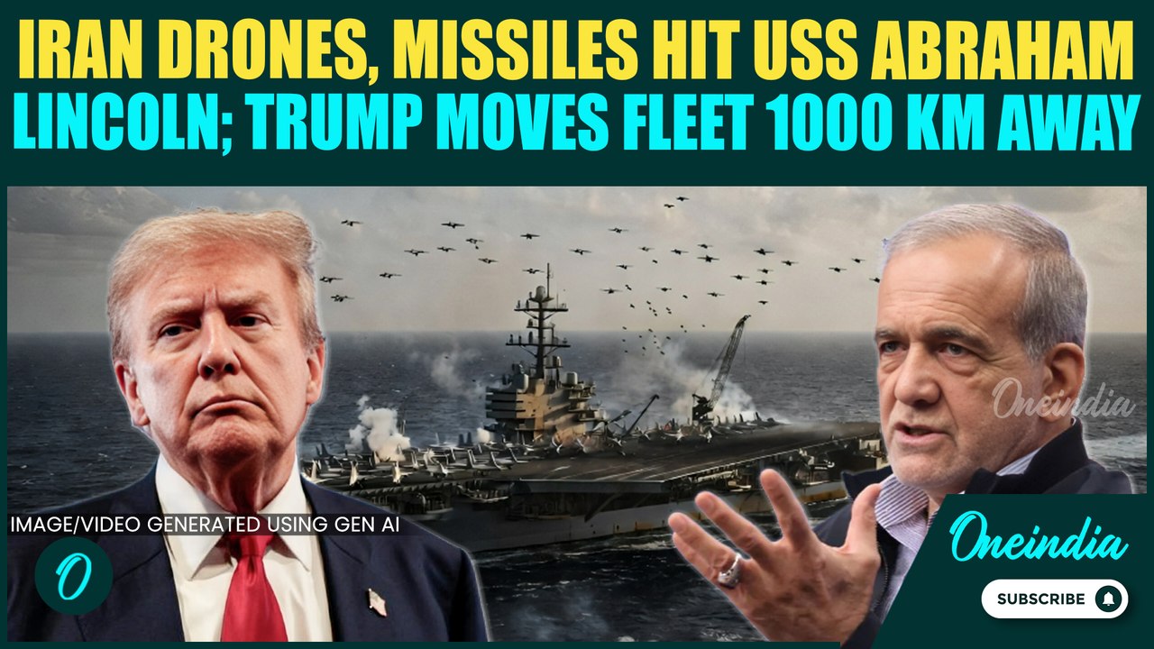Big BREAKING: Iran HITS USS Abraham With Drones & Missiles; Trump Pulls Aircraft Carrier Far Away