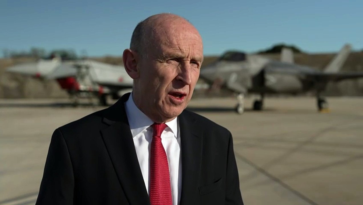 Healey defends UK response to Iran conflict