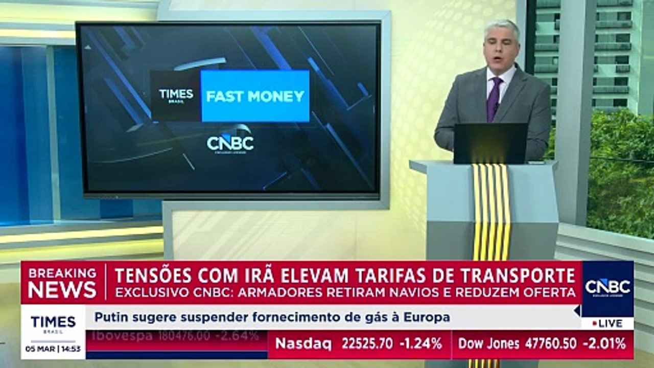 Tensão no Irã faz tarifas marítimas dispararem; entenda | CNBC BREAKING
