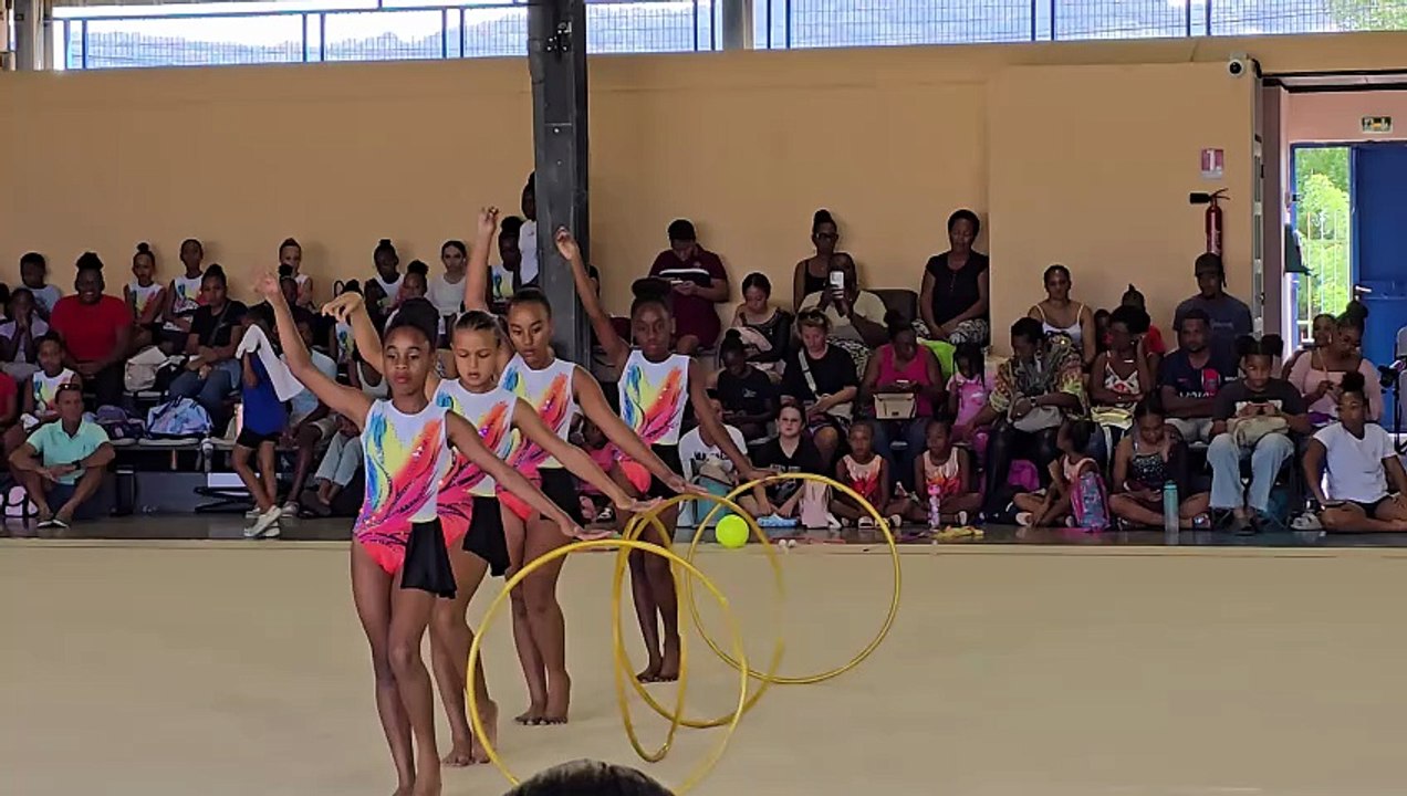 [MARTINIQUE] Gymnastique rythmique, championnat départemental des ensembles 3
