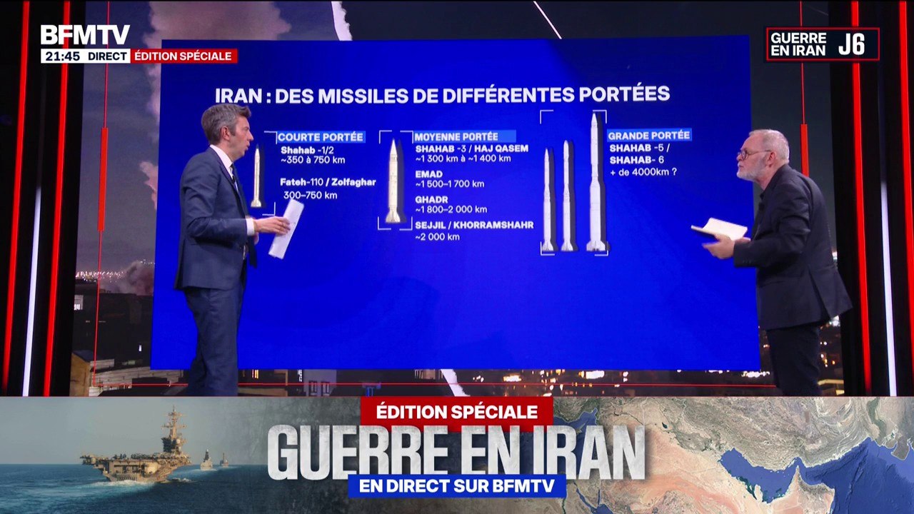 Guerre au Moyen-Orient: à quoi ressemble l'arsenal de missiles de l'Iran?
