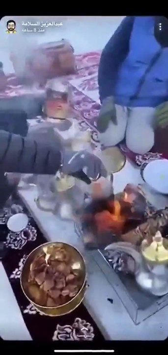 اضغط لمشاهدة الفيديو: القهوة في مواجهة الثلج.. سعوديون يشربون القهوة في القطب المتجمد!