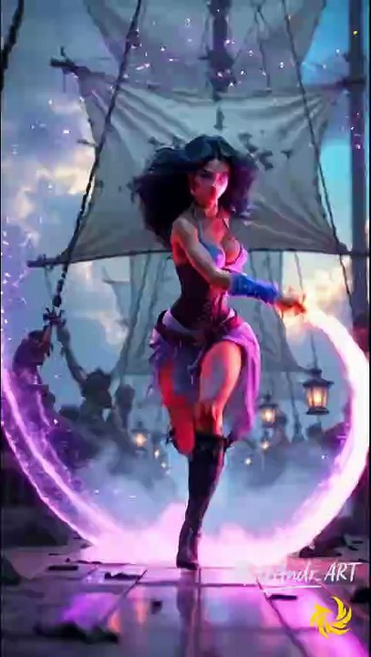 Pirate Sorceress of the Shattered Dawn.