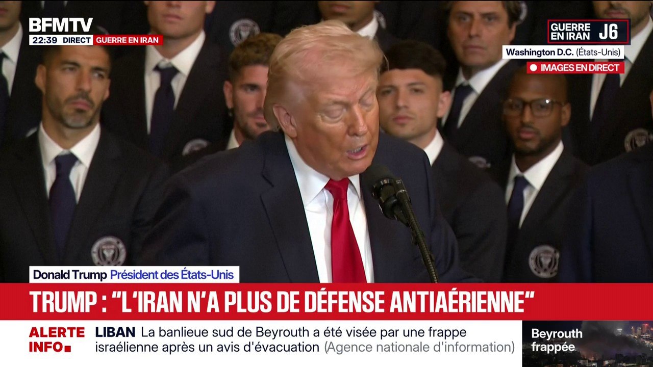 Moyen-Orient: Donald Trump assure poursuivre "ses efforts" pour "réduire la pression sur les hydrocarbures"  et pour que "les pétroliers puissent continuer à passer à travers le Golfe"