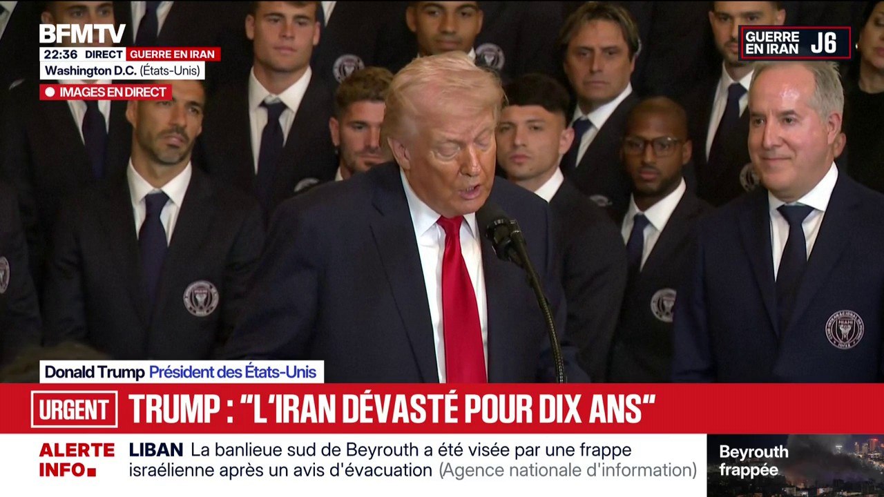 Donald Trump appelle "le peuple iranien à reprendre les rênes de leur pays"