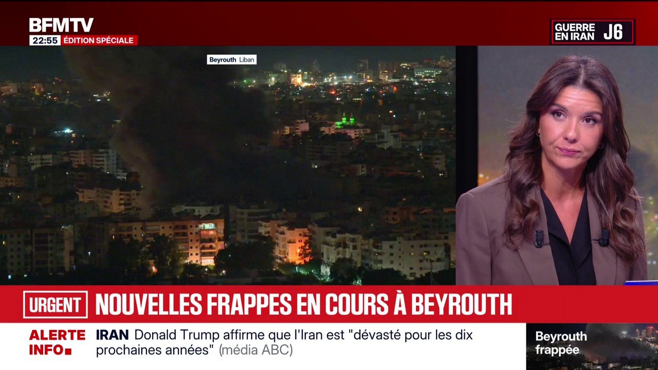 Conflit au Moyen-Orient: la presse libanaise décompte, pour l'instant, cinq frappes dans le sud de Beyrouth au Liban