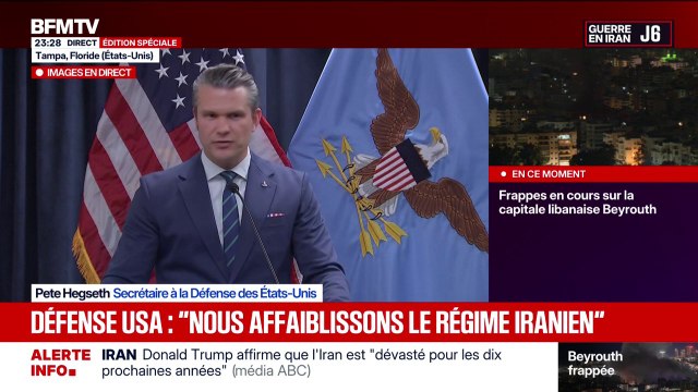 Guerre en Iran: Ils ne savent pas à qui ils ont affaire, ils ne devraient pas nous sous-estimer , déclare Pete Hegseth, secrétaire à la Défense américain