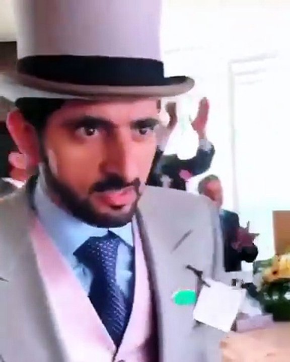 بالفيديو: حاكم دبي يرقص فرحًا بفوز حصانه