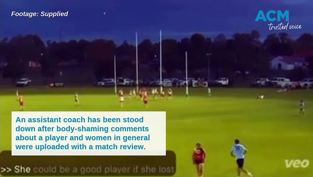 Body-shaming comments on players, women uploaded with match review