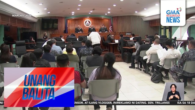 Kasong graft vs. Bong Revilla at iba pa, sisimulan nang litisin sa April 7 | Unang Balita