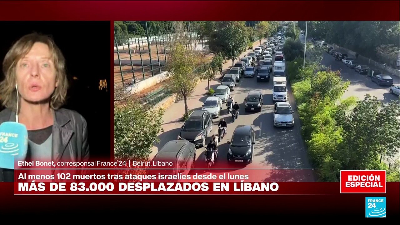 Informe desde Beirut: más de 83.000 desplazados en Líbano tras ofensiva israelí