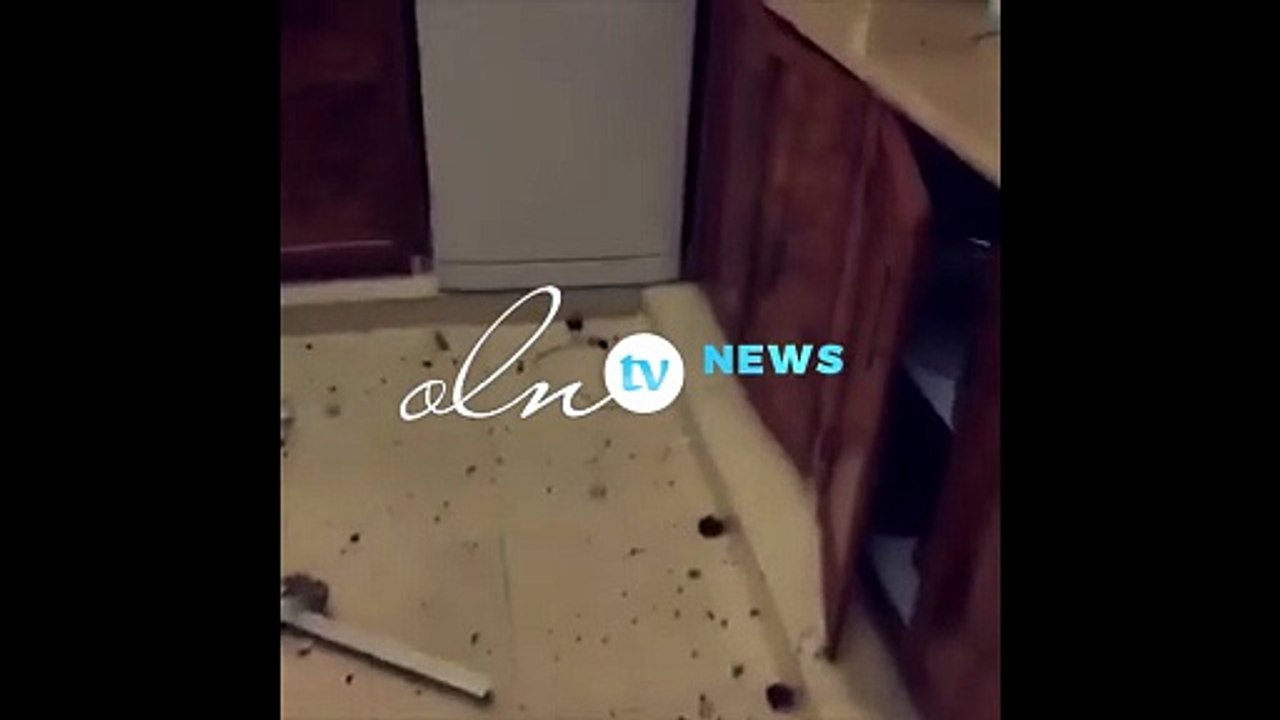مواطنة توثق ما تسبب فيه انفجار قدر ضغط داخل مطبخها