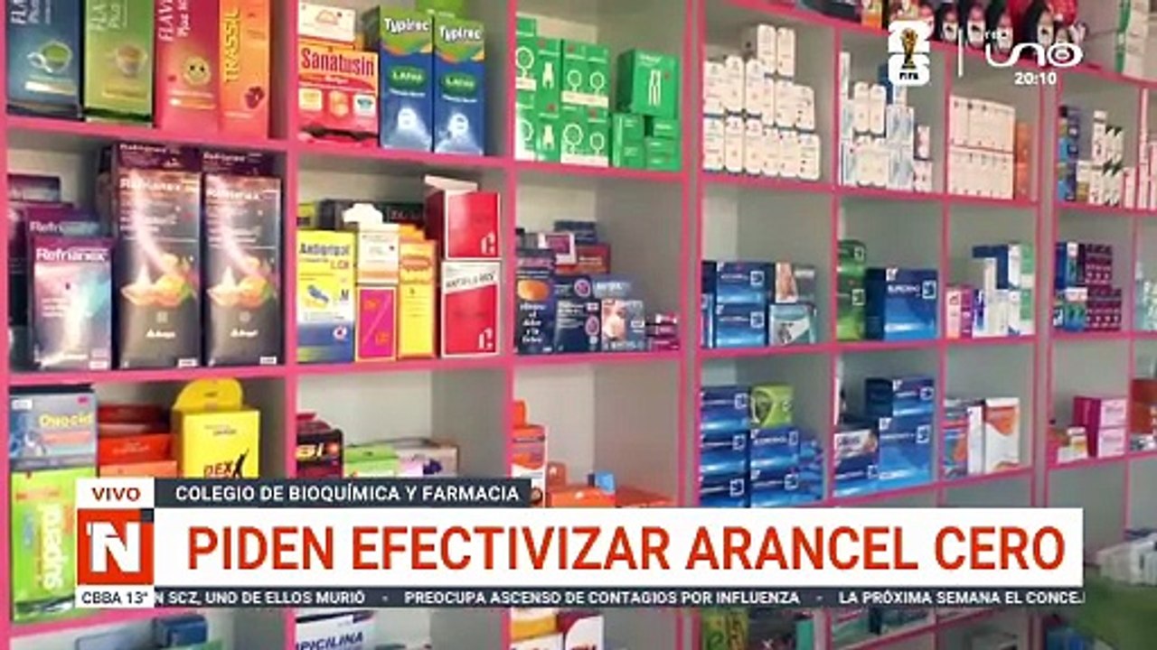 COLEGIO DE BIOQUÍMICA Y FARMACIA ESPERA BAJA DE PRECIOS EN MEDICAMENTOS