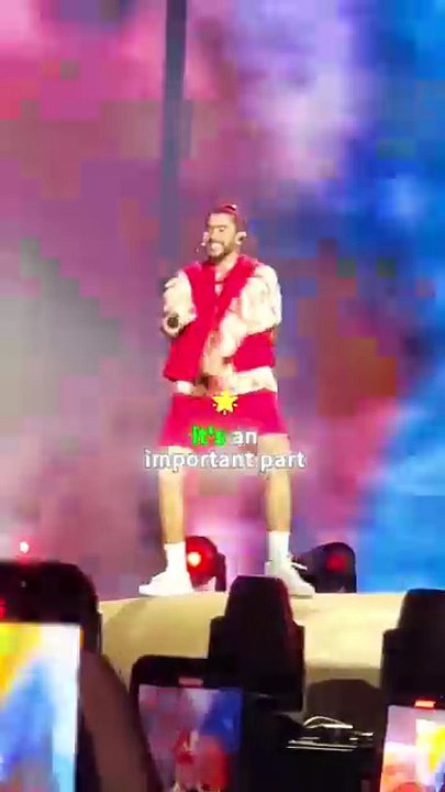 Why Bad Bunny never wear underwear during his tour? He did three things to avoid fines.#celebrities #badbunny #SuperBowl #tour #fyp