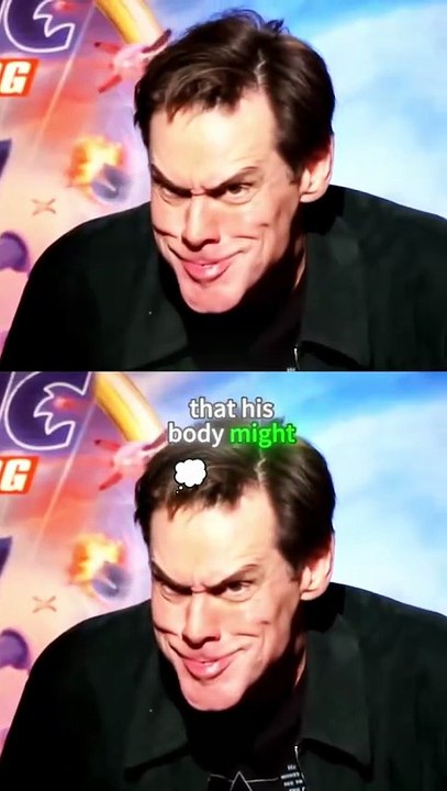 Why didn't Jim Carrey never blink? No one realized this was the reason his pupils had turned blue.#celebrities #jimcarrey #awardceremony #movie #fyp
