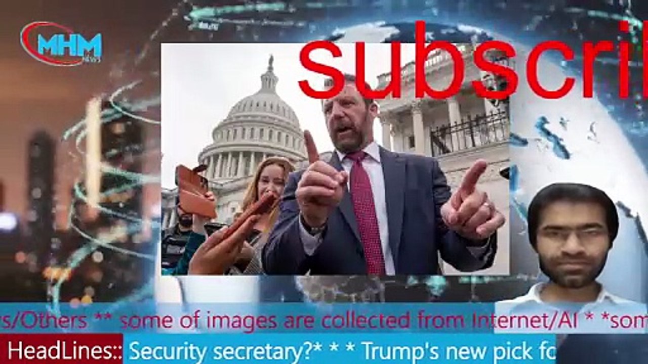 Who is Markwayne Mullin, Trump's new pick for Homeland Security secretary? MHM NEWS