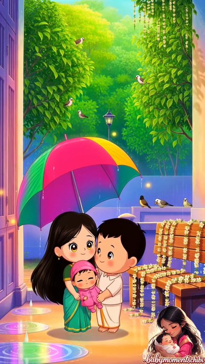 Baby's First Rainy Day Adventure with Family ☔💕