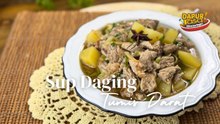 Sup Daging Tumis Darat Pekat Berempah! Hirup Kuahnya Pun Dah Buat Ketagih