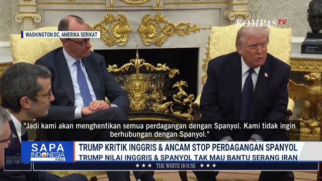 Dinilai Tak Mau Bantu AS Serang Iran, Trump Kritik Inggris dan Ancam Stop Perdagangan Spanyol