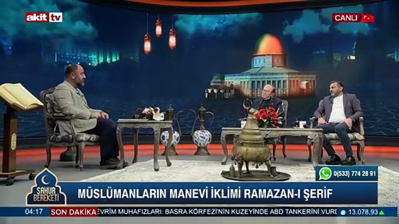 Sahur Bereketi - Ahmet Bulut, Yusuf Kaplan, Harun Beyaz  06.03.2026