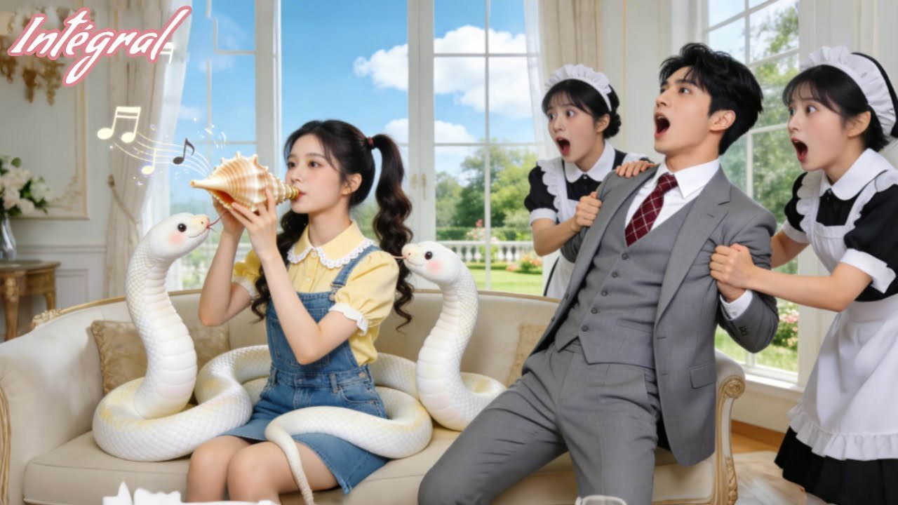 Le PDG lâche un serpent pour effrayer sa femme rurale elle le dompte en sifflant, l'amour naît (FULL) en français