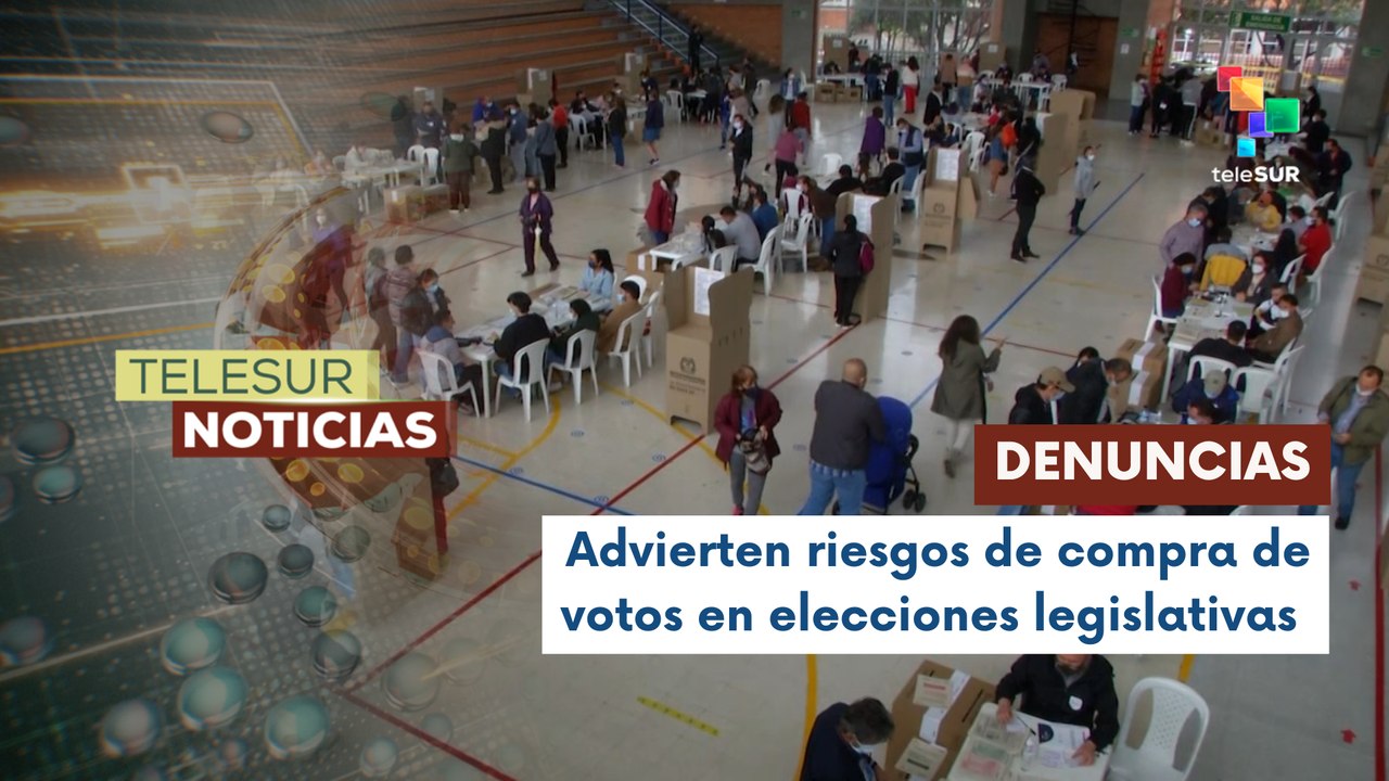 Organizaciones advierten sobre manipulación electoral en comicios legislativos en Colombia