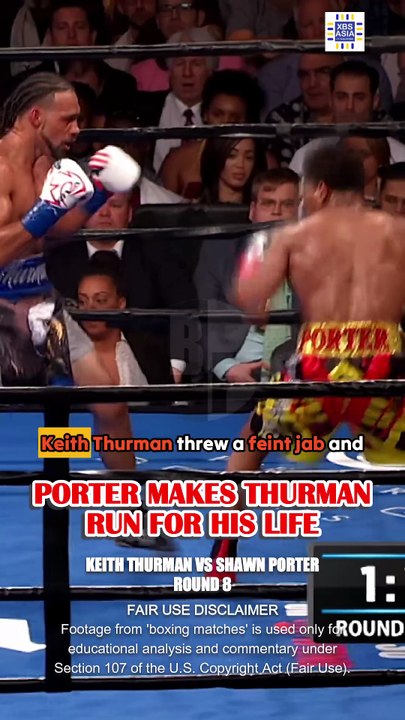 Keith Thurman GETS ROCKED to the BODY and RUNS for HIS LIFE
