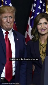 No Glomex Kristi Noem gefeuert: Donald Trump vollzieht Kracher-Trennung mit Online-Nachricht