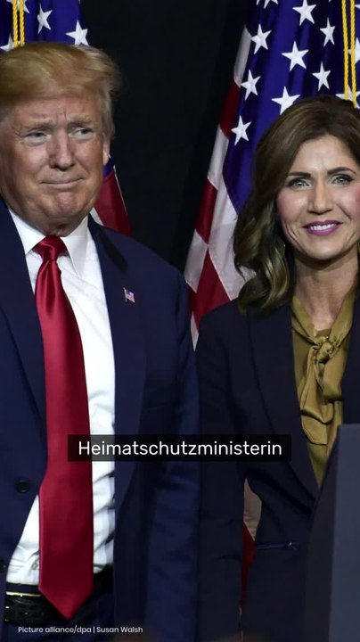 No Glomex Kristi Noem gefeuert: Donald Trump vollzieht Kracher-Trennung mit Online-Nachricht