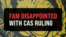 FAM disappointed but accepts CAS verdict