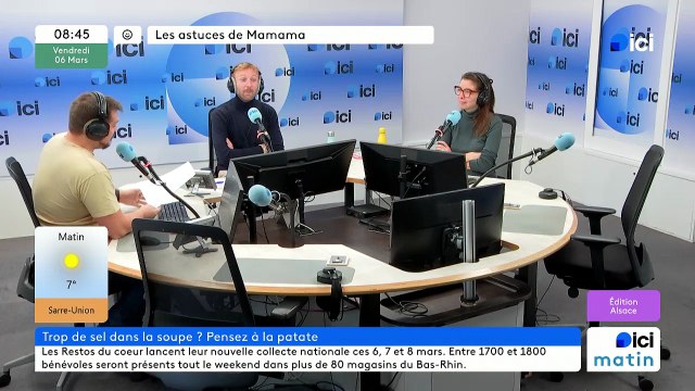 Les astuces de Mamama 06/03 : la patate à la rescousse des plats trop salés