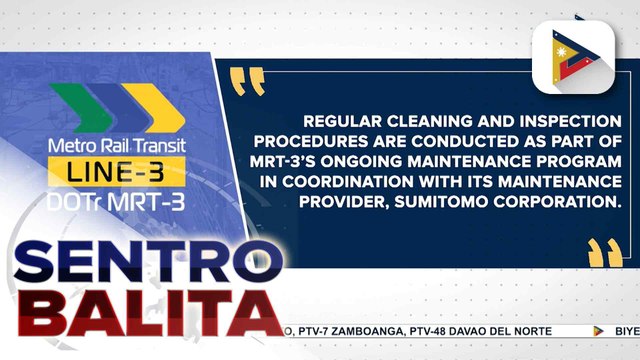 MRT-3, tiniyak ang pinaigting na sanitation at disinfection sa kanilang train sets at mga istasyon