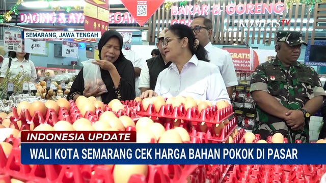 Wali Kota Semarang Cek Harga Bahan Pokok di Pasar | INDONESIA UPDATE