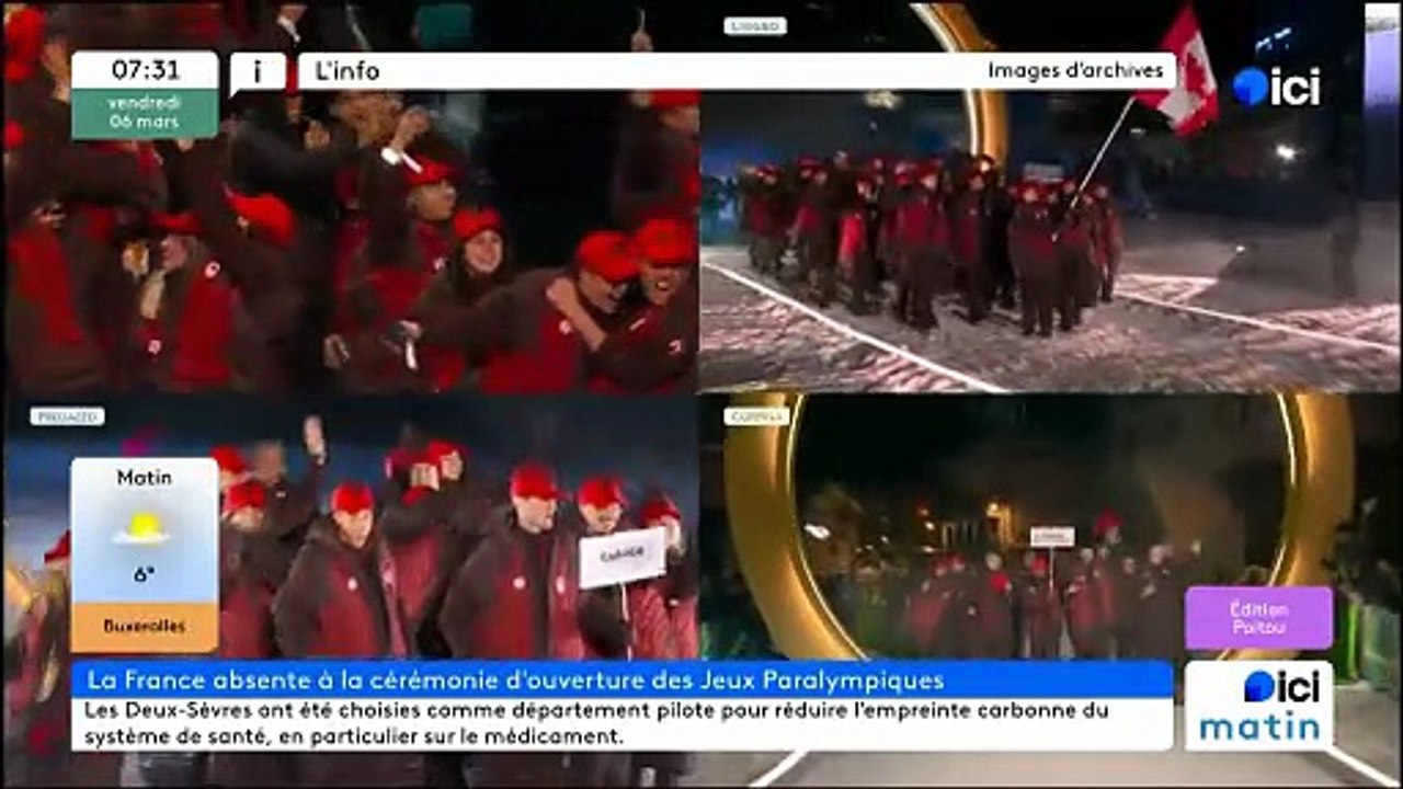 06/03/2026 - ici matin par ici Poitou en vidéo