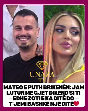 🔴Mateo e puth Brikenën: Jam lutur me gjet dikënd si ti edhe Zoti e ka ditë do t'jemi bashkë një ditë❤