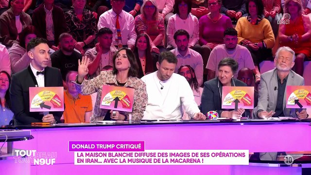 Jordan de Luxe s'est essayé à une boutade qui n'a pas amusé les autres chroniqueurs.
