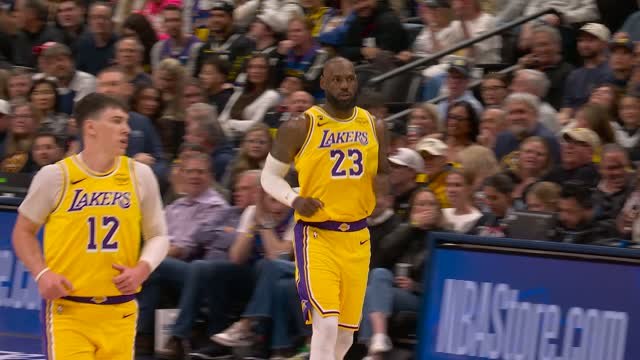 LeBron James breaks NBA field goal record in Lakers loss to Nuggets
