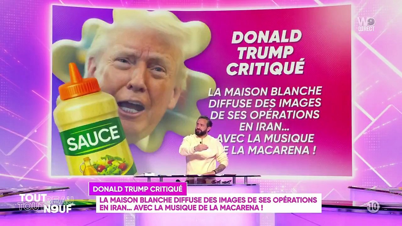 Polémique après les propos de Jordan De Luxe chez Cyril Hanouna sur la guerre en Iran dans "Tout beau tout neuf" sur W9