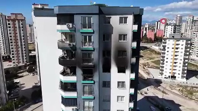 Baba ve bebeğin kurtarıldığı ev yangınının sorumlusu komşu çıktı