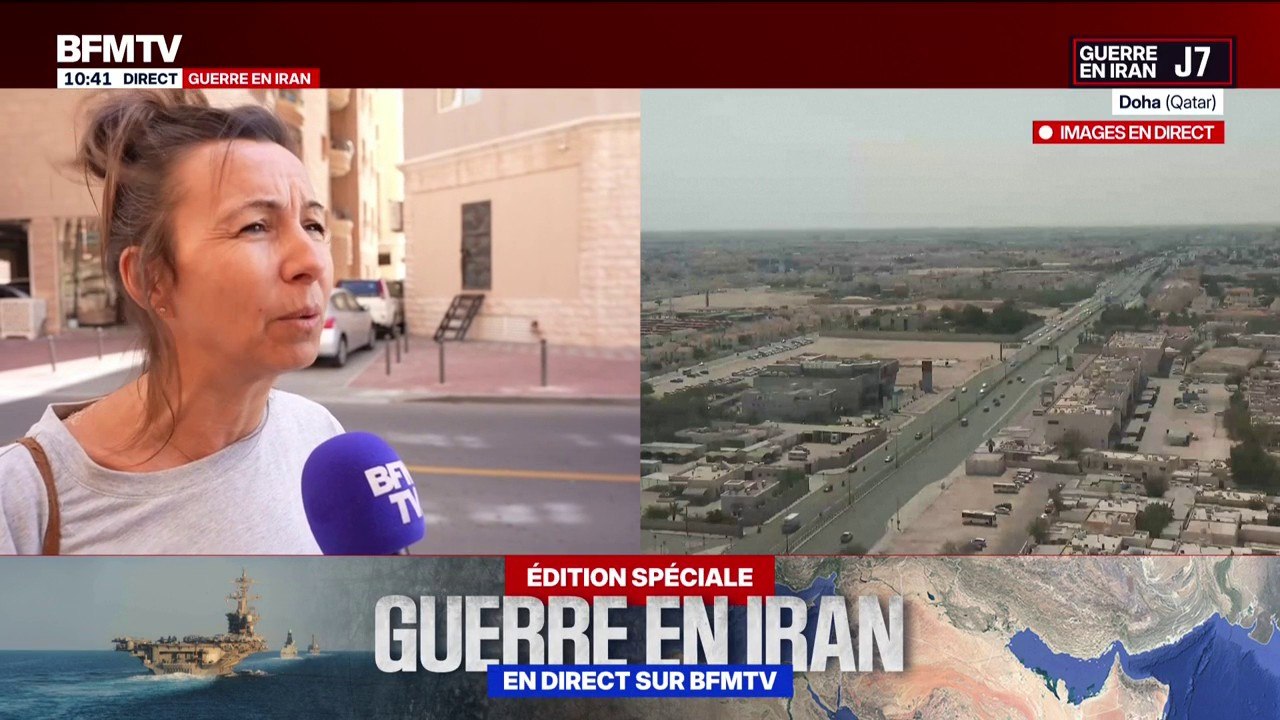 "Cela peut être tentant d'évacuer par l'Arabie saoudite", Sandrine, touriste française bloquée à Doha (Qatar)