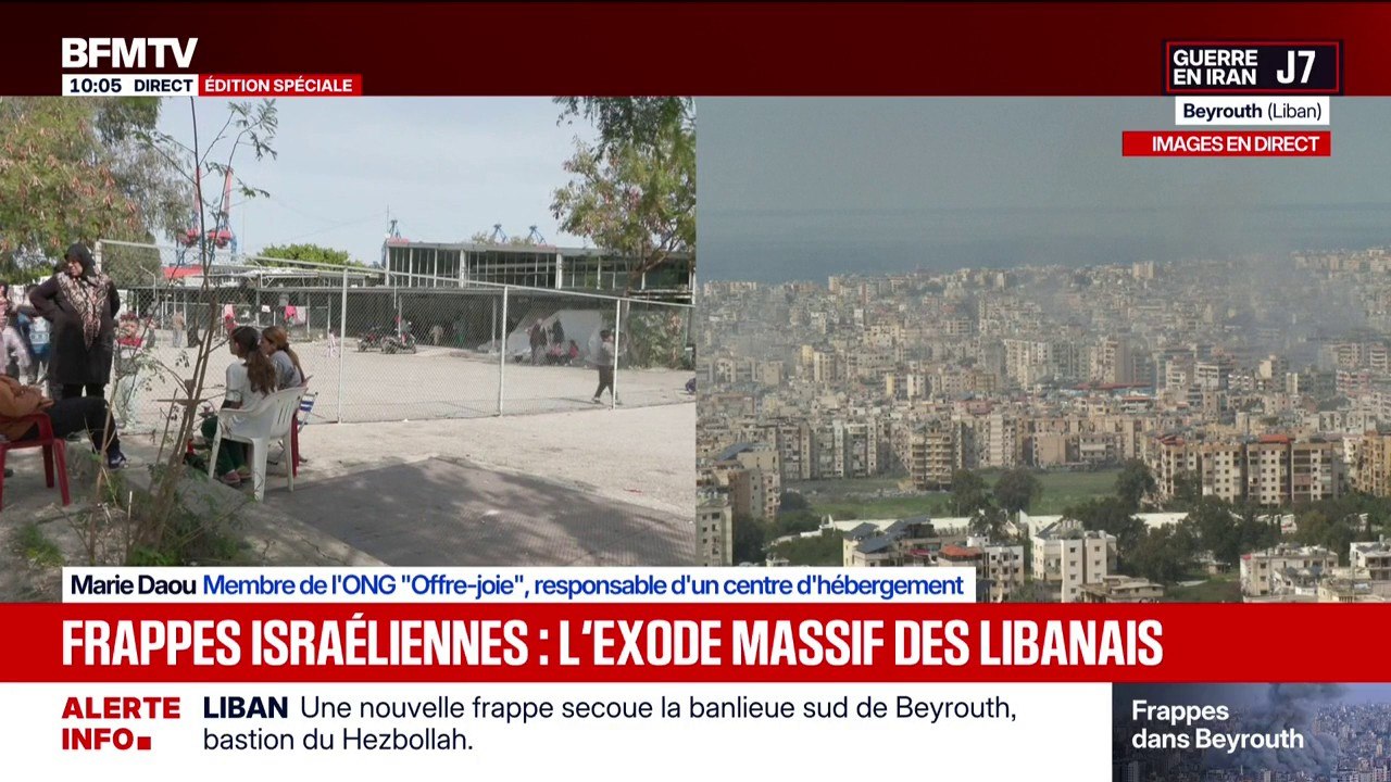 Guerre au Moyen-Orient: la solidarité s'organise à Beyrouth (Liban)