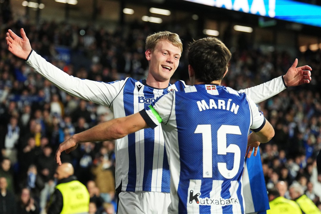 Real Sociedad, Oskarsson impazzisce con i tifosi per il coro stile Bad Bunny
