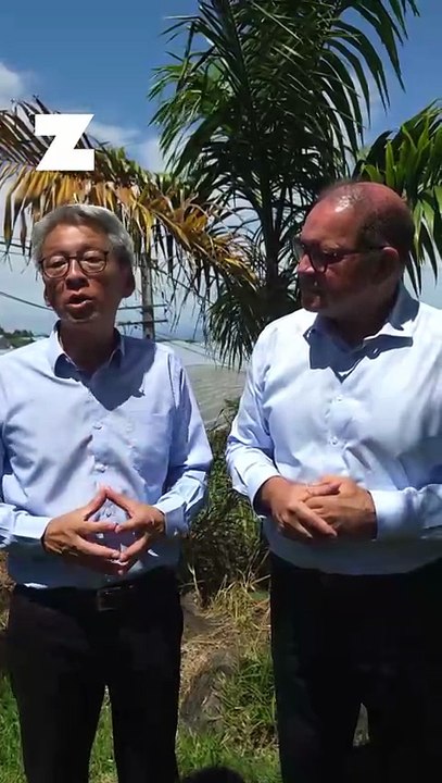 Élections municipales : David Lorion et Patrice Thien Ah Koon présentent leur projet pour le Sud