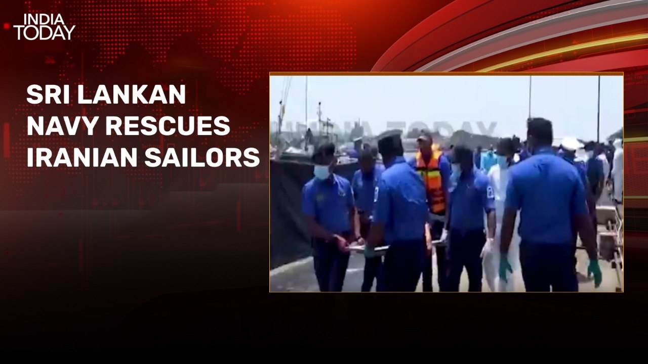 Sri Lankan Navy rescues 32 Iranian sailors after US attack sunk IRIS Dena