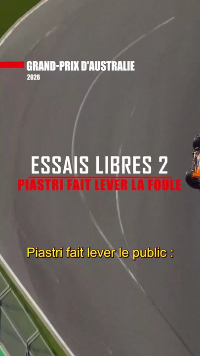 Grand-Prix d'Australie 2026 | Essais libres 2 #EL2 #AusGP #Formule1