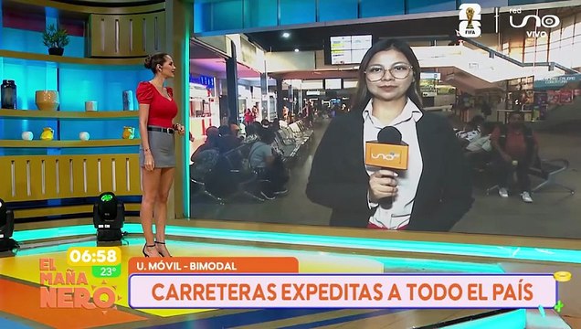 Carreteras expeditas a todo el país