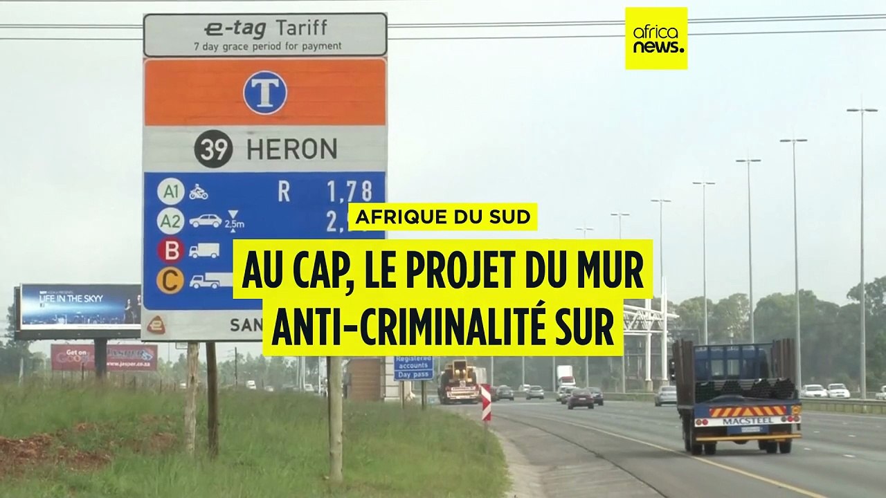 Afrique du Sud : au Cap, un projet de mur anti-criminalité divise l’opinion
