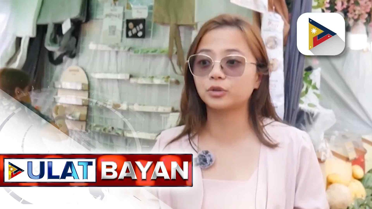 Mga kababaihan sa Cordillera, ipinamalas ang husay sa sining at pagnenegosyo sa ‘Session Road in Bloom’ | ulat ni Christine Bornolla-Sabaway