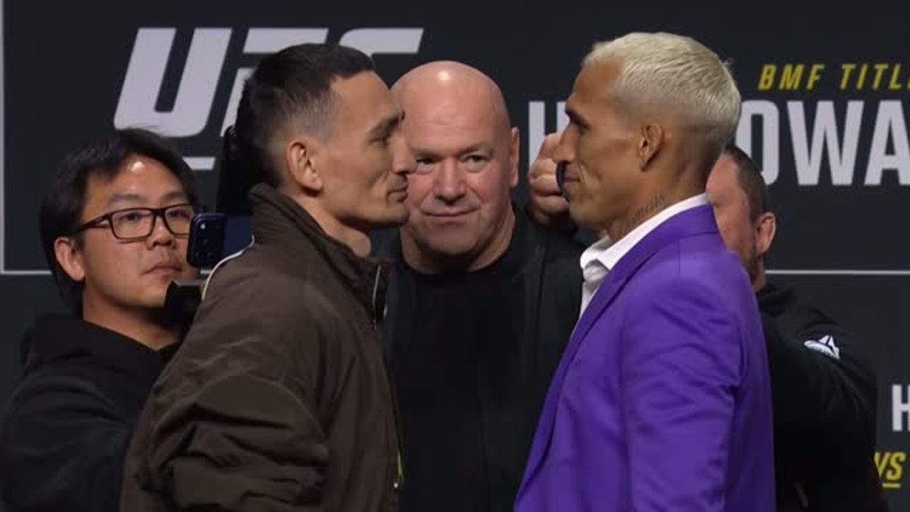 UFC 326 - Le premier face-off de la revanche entre Holloway et Oliveira